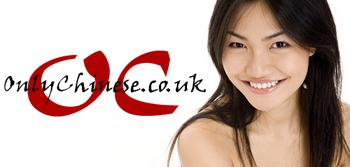Only Chinese Logo, smiling Chinese Girl