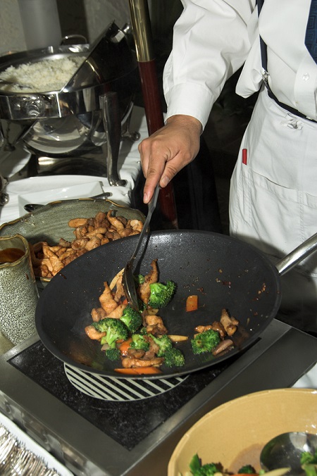 Chinese Chef Cooking